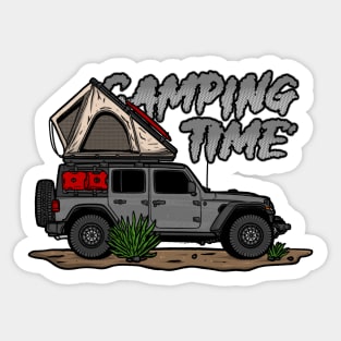 Jeep Design - Grey Sticker